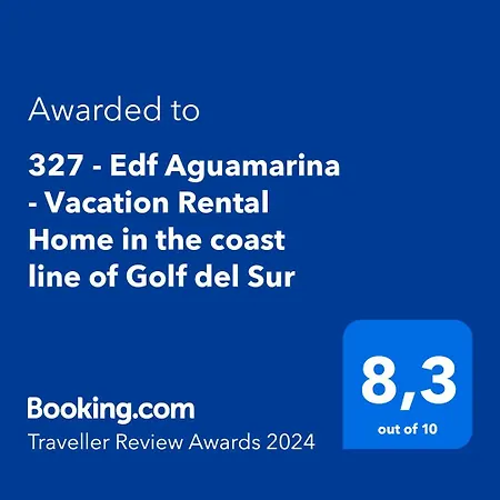 Appartement 327 - Edf Aguamarina - Vacation In The Coast Line Of Golf Del Sur *